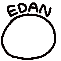 Circle Mirror Sticker