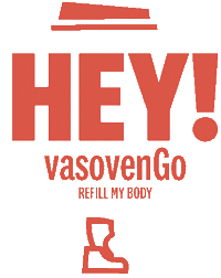 vasovengo coffee run cafe ecofriendly Sticker