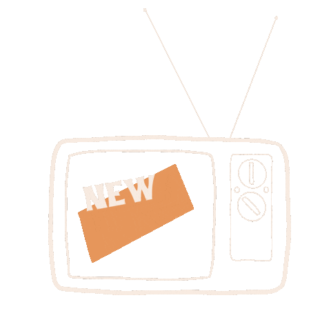 echoluxe giphyupload tv new television Sticker