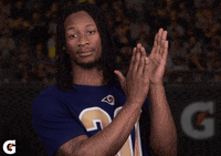 Los Angeles Rams Applause GIF by Gatorade