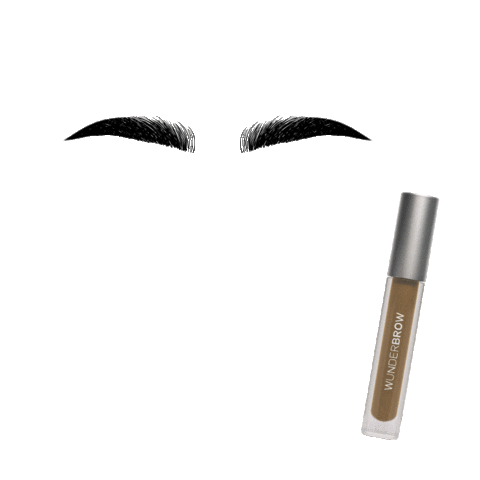 makeup brows Sticker by Wunder2