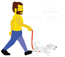 Dog Walking Locamoji Sticker by onmilwaukee