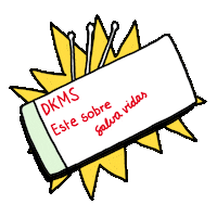 Kit Esperanza Sticker by DKMS – WE DELETE BLOOD CANCER