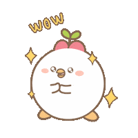 Sparkles Wow Sticker