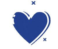 Heart Love Sticker by Griffith Sport