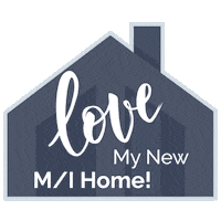 Heart Love Sticker by M/I Homes, Inc.