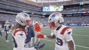 High Five Football GIF by New England Patriots