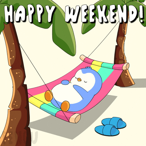 Happy Day Off GIF by Pudgy Penguins