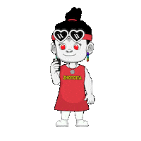 Happy Lets Go Sticker by Zhotcita