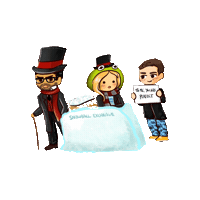 Gus Sorola Christmas Sticker by Rooster Teeth