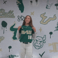 South Florida Horns Up GIF by USF Athletics
