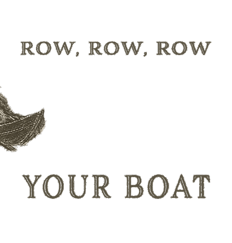 Row Your Boat Song Sticker