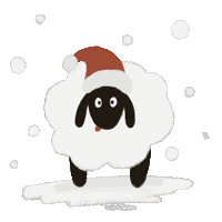 Merry Christmas Art Sticker by Natalia Kiantoro