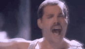 i was born to love you queen GIF