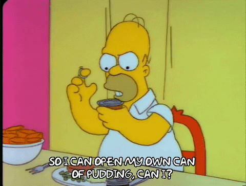 angry homer simpson GIF