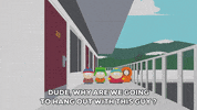 eric cartman friends GIF by South Park 