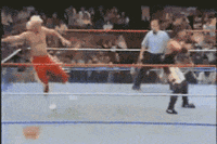 wrestling fail GIF