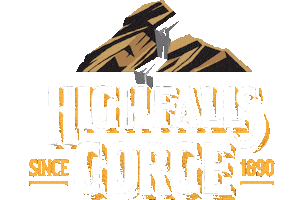 highfallsgorge trails waterfalls wilmington adirondacks Sticker