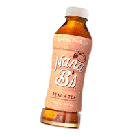 Peach Tea Sticker by Drink Nana Bs