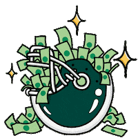 Making Money Animation Sticker by Holler Studios