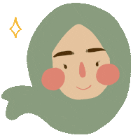girl ramadan Sticker