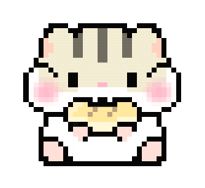 Hamrang giphyupload pixel bread hamster Sticker