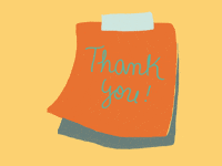Happy Thanks GIF by Alejandra Baiz