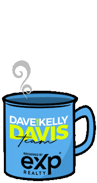 EXPdaveandkellydavis coffee good morning morning real estate Sticker
