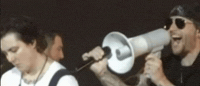 M Shadows Megaphone GIF