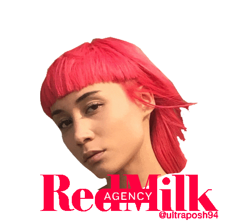 redmilkagency redmilk Sticker