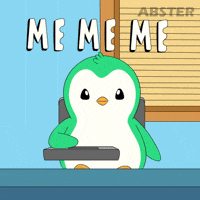 Hand Up Me Me Me GIF by Abster