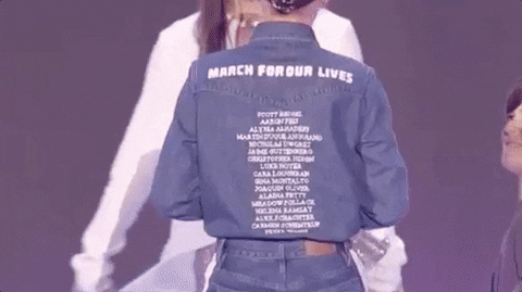 millie bobby brown march for our lives GIF by Kids Choice Awards 2018