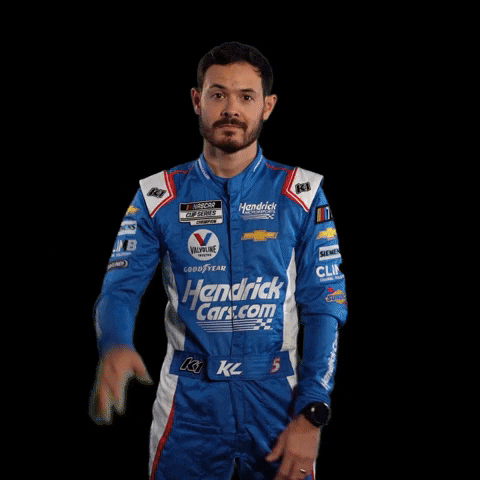 Kyle Larson Sport GIF by NASCAR