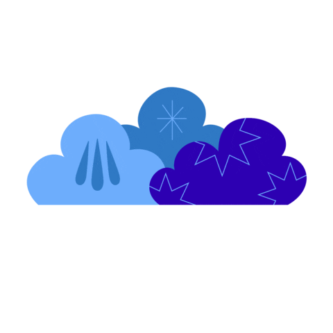 Mood Rain Sticker by mlnbgr