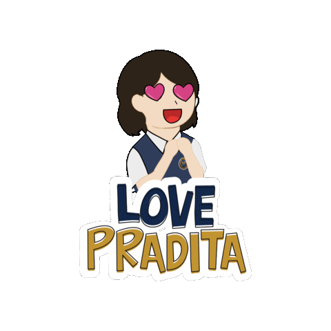 Happy Sticker by SMA Pradita Dirgantara