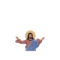 Jesus Religion Sticker by miracleapp