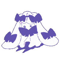 Keoromii bunny keoromii bunny doll bunny sitting Sticker