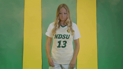 Soccer Bison GIF by NDSU Athletics