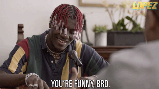 youre funny lil yachty GIF by Lopez on TV Land