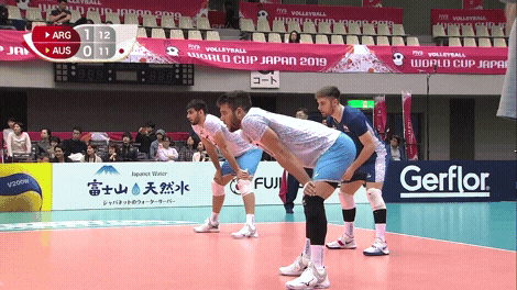 Argentina Receive GIF by Volleyball World