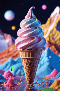 Ice Cream Vegan GIF by Caavakushi