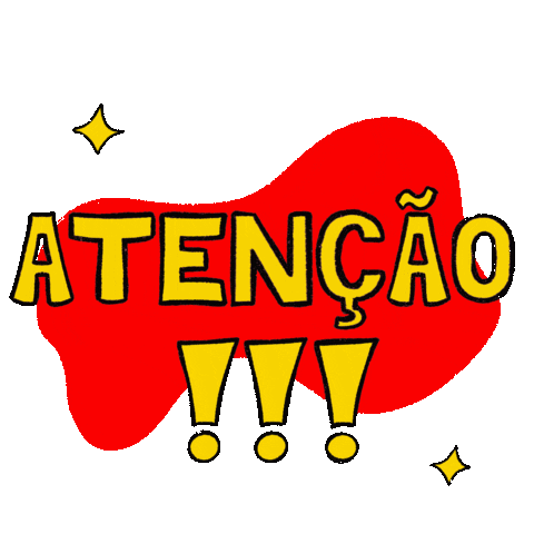 Atencao Sticker