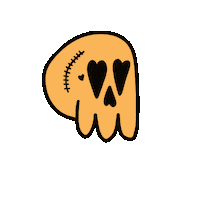 mogl sad halloween tired creepy Sticker