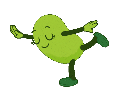 Green Tea Chill Sticker by Cokelat SilverQueen