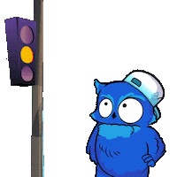 Selling Traffic Light Sticker by BigBrains