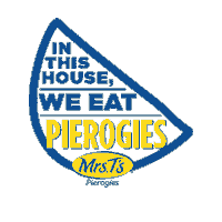 Pierogi Cooking Sticker by Mrs. T's Pierogies