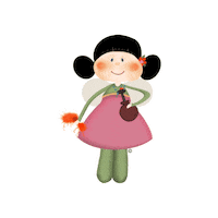 NearteNeparte anna lana cuore acqua Sticker