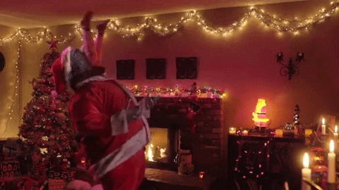 Hungry Christmas Cookies GIF by Crypt TV