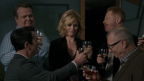 modern family wine GIF by ABC Network