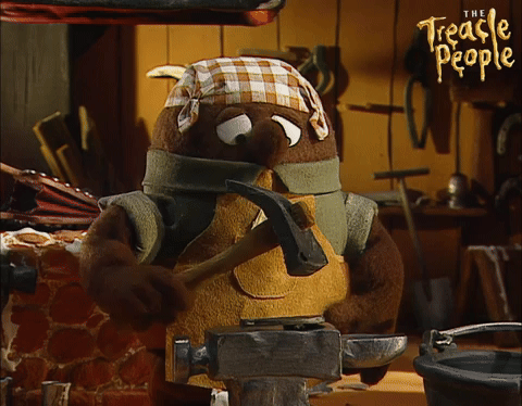 Blacksmith Hammering Mistake - Ike - The Treacle People